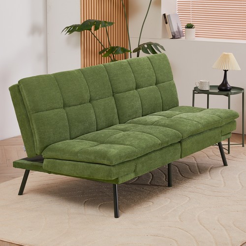 Fabric recliner sofa - 3, 1