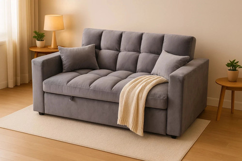 Seater sofa bed - bed,, fabric
