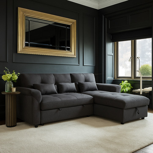 Seater corner sofa bed - 4,