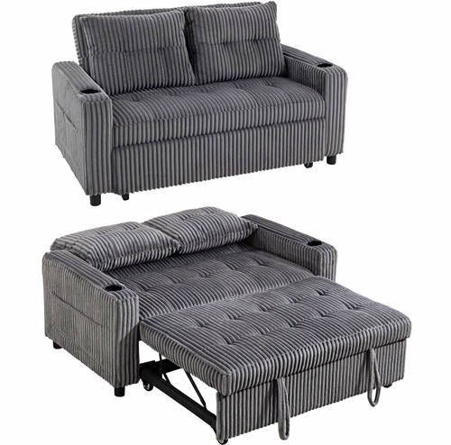 Hmluxury grey striped corduroy - hmluxury,