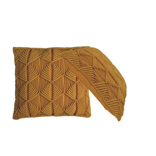 Esmi mustard hand woven - mustard,