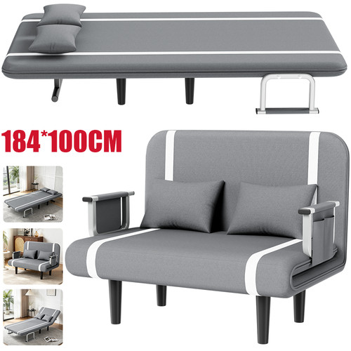 Double fabric sofa - sofa, sleeper