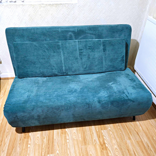 Teal fabric convertible - teal,