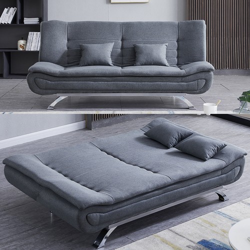 Seater fabric sofa bed - seater, –
