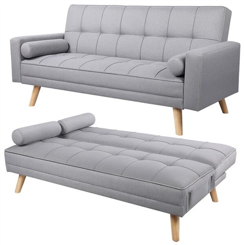 Fabric sofa bed seater click - seater,