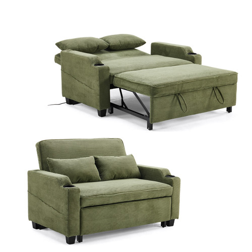 Seater sofa bed in - seater, 3-in-1