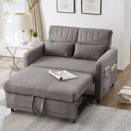Seater pull out sofa bed - out,