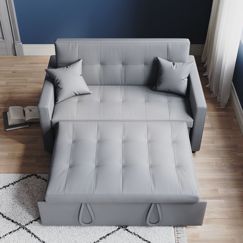 Sofa bed grey seater - 2, living