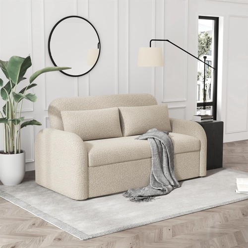 Noma seater boucle pull out - 2-seater,