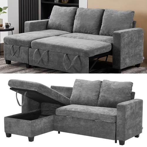 Pull out sofa bed - sofa,