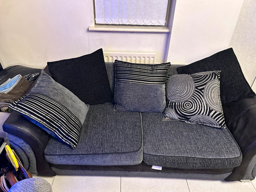 Dfs modern grey black blended - modern, grey/black
