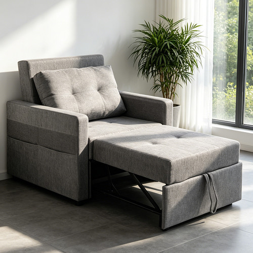 Single chair bed pull - bed,