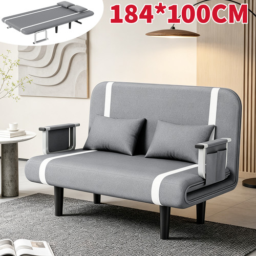 Double fabric sofa - double, bed