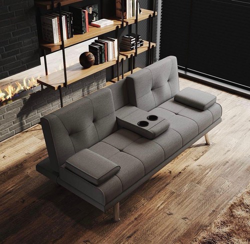 Elegant seater sofa bed with - 2,