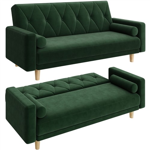 Convertible sofa bed velvet - bed,