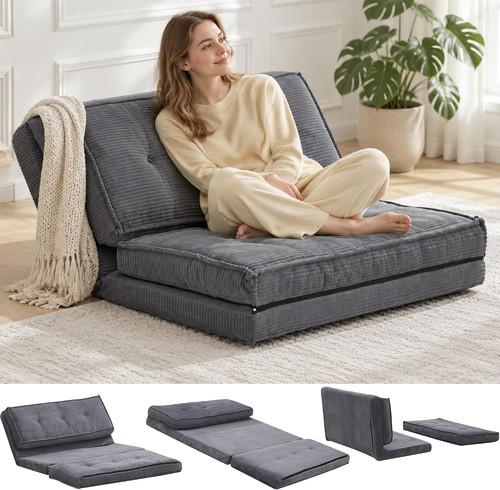 Folding bed futon sofa - 4-in-1,