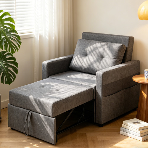 Single sofa bed - 3-in-1,