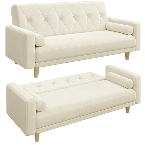 Convertible sofa bed velvet - bed,