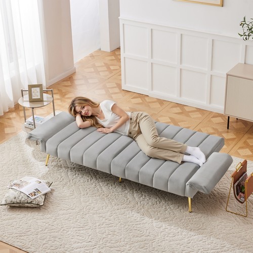 Seater grey velvet click - velvet,