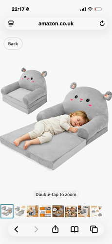 Children foldable grey - children's,