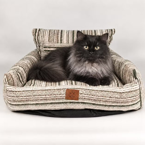 Paw luxury pet bed medium - paw,