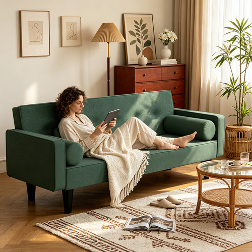 Convertible sofa bed - sofa, couch